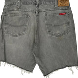 Dickies Denim Shorts - 36W 10L Grey Cotton