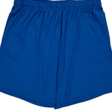 Reebok Sport Shorts - 2XL Blue Polyester