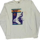 Cri Shoreline Half Marathon Fruit Of The Loom Single Stitch Long Sleeve T-Shirt - XL White Cotton
