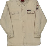 Navy Crew Shirt - XL Beige Cotton