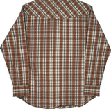 Levis Checked Shirt - Large Brown Cotton