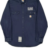 San Diego Gas & Electric Carhartt Shirt - XL Navy Cotton Blend
