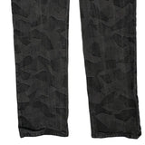 Armani Exchange Slim Trousers - 26W 32L Grey Cotton Blend