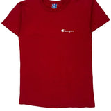 Champion T-Shirt - Large Red Cotton