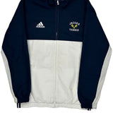 Adidas Track Jacket - Medium Navy Polyester