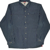 The North Face Checked Shirt - XL Blue Polyester