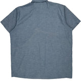 Dickies Short Sleeve Shirt - 2XL Blue Cotton