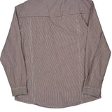 Ecko Unltd Striped Shirt - 2XL Brown Cotton