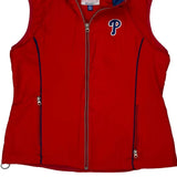 Philadelphia Phillies Carl Banks Mlb Gilet - Large Red Polyester
