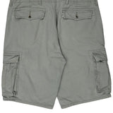 Levis Cargo Shorts - 34W 11L Grey Cotton