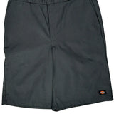 Dickies Chino Shorts - 36W 10L Grey Cotton