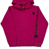 Age 10 Carhartt Hoodie - Medium Pink Cotton