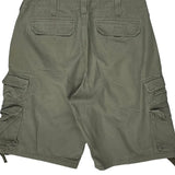 Lee Cargo Shorts - 34W 11L Grey Cotton