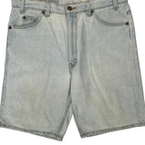 Levis Denim Shorts - 36W 10L Light Wash Denim