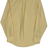 Tommy Hilfiger Slim Fit Shirt - Small Yellow Cotton