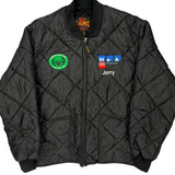Glenwood Mason Supply Game Bomber Jacket - Large Black Polyester
