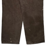 Carhartt Double Knee Carpenter Trousers - 38W 31L Brown Cotton