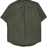 Carhartt Short Sleeve Shirt - Large Green Cotton