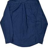 Tommy Hilfiger Polka Dot Patterned Shirt - Large Blue Cotton