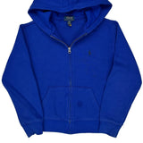 Age 10-12 Polo By Ralph Lauren Hoodie - Medium Blue Cotton