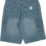 Lee Denim Shorts - 32W 11L Light Wash Cotton
