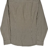 Lacoste Checked Shirt - Medium Brown Cotton