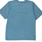 Nike T-Shirt - Large Blue Cotton