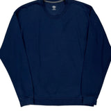 Athletic Works Sweatshirt - Large Navy Cotton