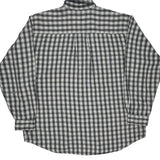 Levis Checked Flannel Shirt - XL Blue Cotton