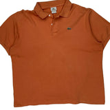 Lacoste Polo Shirt - 2XL Orange Cotton