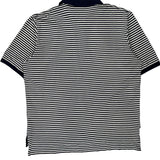 Golf Polo By Ralph Lauren Striped Polo Shirt - XL Navy Cotton