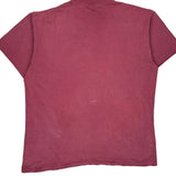 Up North Oneita Single Stitch T-Shirt - XL Red Cotton