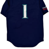 Seattle Mariners Nike Mlb Football Jersey - Medium Navy Polyester