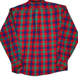 Salty Dog Washed Gant Checked Flannel Shirt - Large Multicoloured Cotton