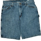 Wrangler Carpenter Shorts - 36W 10L Blue Cotton