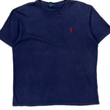 Polo By Ralph Lauren T-Shirt - Large Navy Cotton