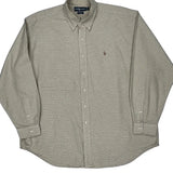Blake Shirt Ralph Lauren Checked Shirt - 2XL Beige Cotton