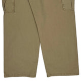 Wrangler Cargo Trousers - 36W 30L Khaki Cotton
