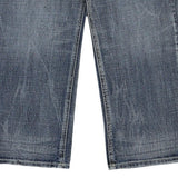 Rock3Roll Jeans - 35W 29L Blue Cotton