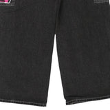 Ashton Wear Cargo Trousers - 29W UK 12 Black Cotton