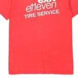 Single Stitch Exit e11even. Pocket T'S Graphic T-Shirt - Large Red Cotton