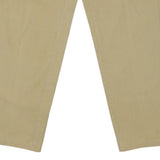 Unbranded Cargo Trousers - 34W 31L Beige Cotton