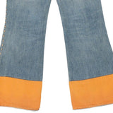 Age 8  Benetton Jeans - 25W 23L Blue Cotton Blend