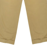 Burberry Trousers - 29W UK 10 Beige Cotton