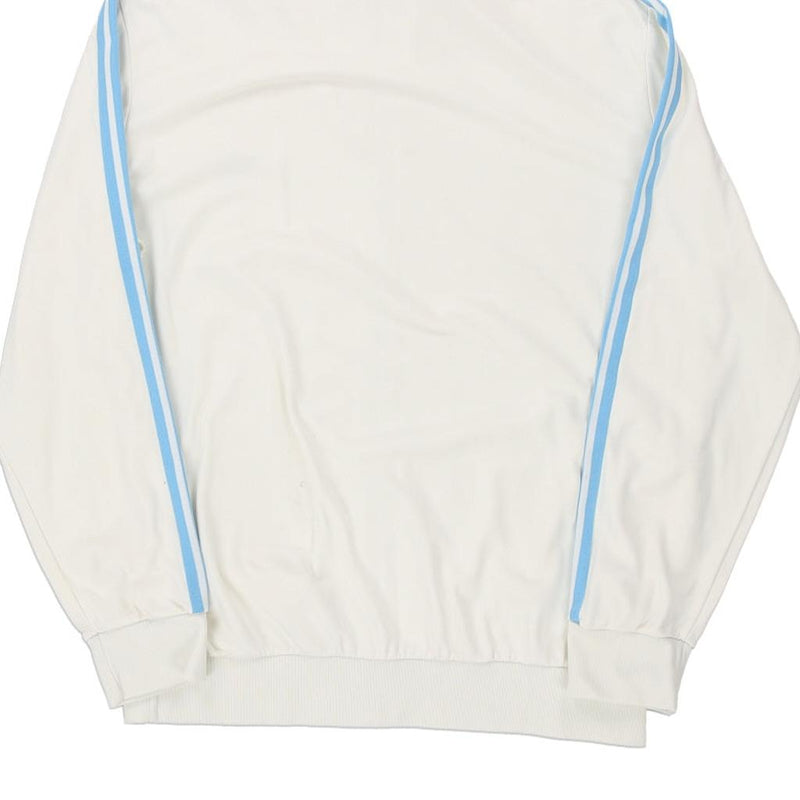 Vintage white Adidas Track Jacket - mens x-large