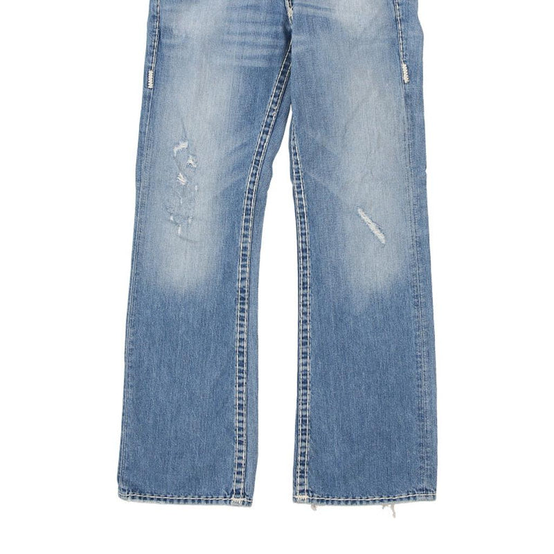 Billy Super T True Religion Jeans - 34W UK 14 Light Wash Cotton