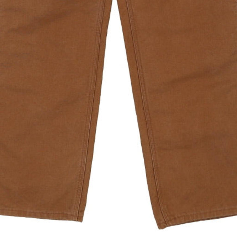 Carhartt Carpenter Jeans - 34W 35L Brown Cotton