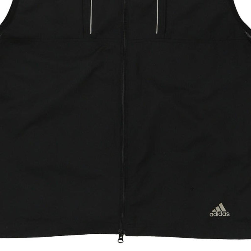 Vintage black Adidas Track Jacket - mens x-large