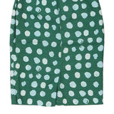 Max Mara Skirt - 26W UK 6 Green Cotton Blend