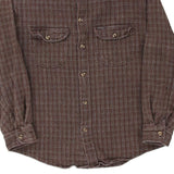 Vintage brown Guess Flannel Shirt - mens large